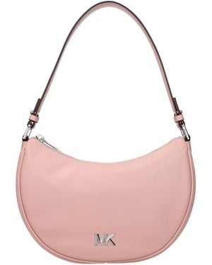Michael Kors Pink Leather Shoulder Bags