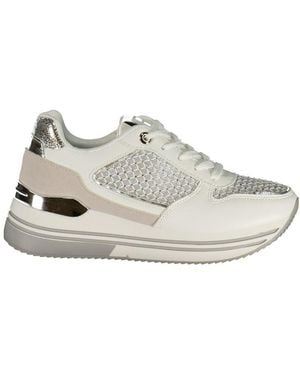 Laura Biagiotti Bianco Polyurethane Sneaker - White