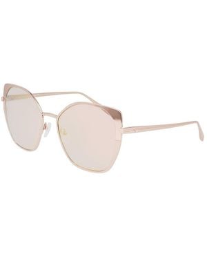 Longchamp Metal Sunglasses - White