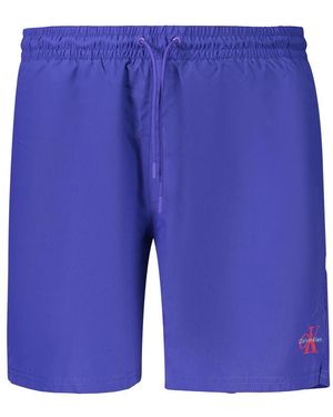 Calvin Klein Blue Polyester Men's Swimwear