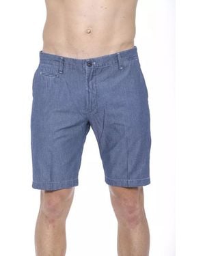 Armata Di Mare Cotton Shorts - Blue