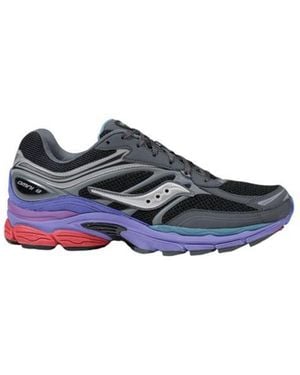 Saucony Black Synthetic Athletic Sneakers - Blue