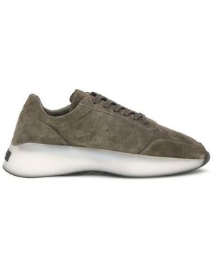Fear Of God Bicolour Leather Athletic Trainers - Green