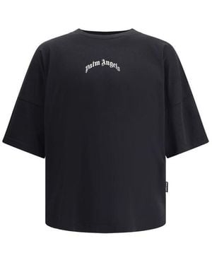 Palm Angels Oversized T-Shirt - Blue