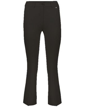 Herno Flared Trousers - Black