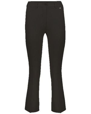 Herno Flared Trousers - Black