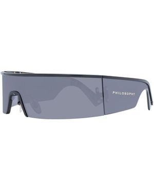 Lozza Black Metal Sunglasses - Blue