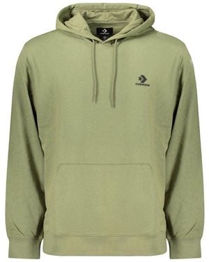 Converse Green Cotton Men's Hoodie