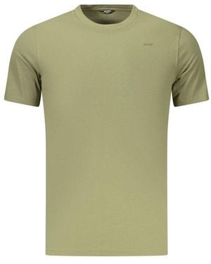 K-Way Verde Cotton Mens T-shirt - S - Green