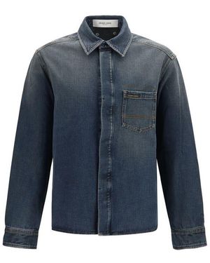 Golden Goose Blue Denim Shirt