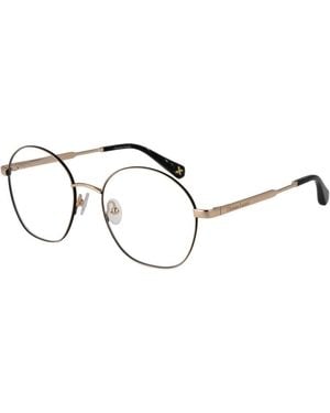 Christian Lacroix Beige Stainless Steel Glasses (frames) - Metallic