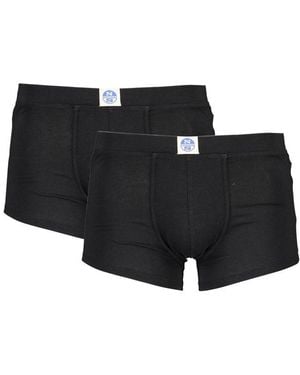 North Sails Black Cotton Underwear