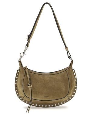Isabel Marant Beige Calf Leather Bos Taurus Shoulder Bag - Multicolor