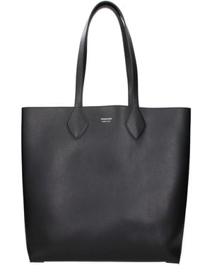 Ferragamo Leather Shoulder Bag - Black