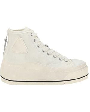 R13 High Top Sneakers - White