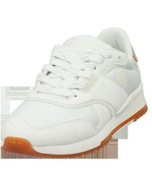 Scotch & Soda White Leather Athletic Trainers