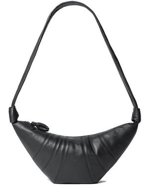 Lemaire Black Lamb Leather Shoulder Bag