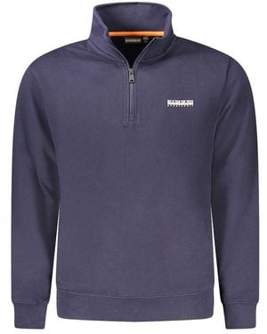 Napapijri Cotton Sweater - Blue