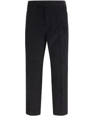 Thom Browne Cotton Chino Trousers - Black