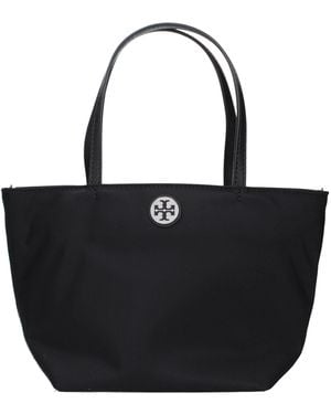 Tory Burch Black Nylon Handbag