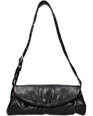 Jil Sander Black Leather Crossbody Bag