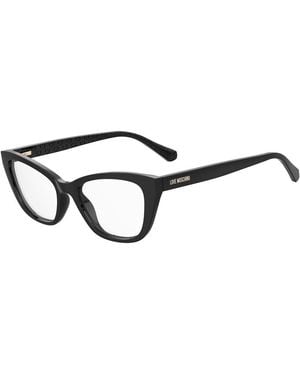 Love Moschino Cellulose Propionate Glasses (Frames) Accessory - Black