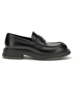 Gucci Black Calf Leather Bos Taurus Slip