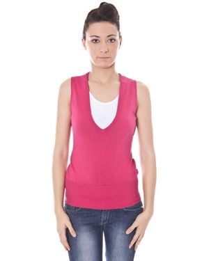 Datch Cotton Sweater - Pink