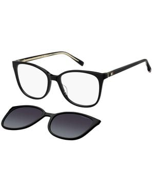 Tommy Hilfiger Black Acetate Glasses (frames) - White