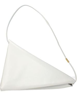Marni White Leather Shoulder Bag