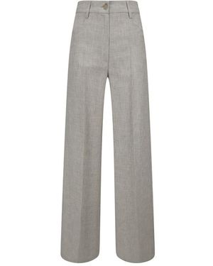 Forte Forte Fil À Fil Pants - Gray