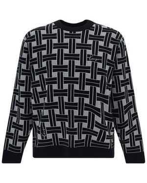 KENZO Weave Jumper - Black