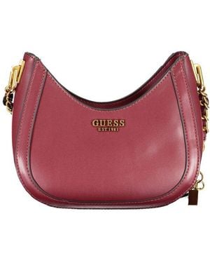Guess Purple Polyethylene Handbag - Red