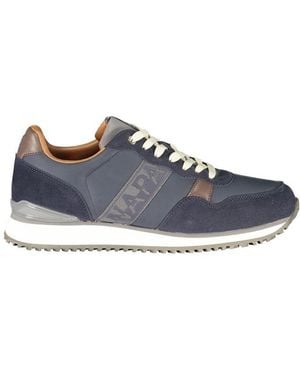 Napapijri Blue Polyester Men's Trainer