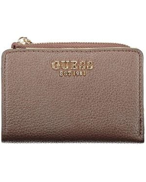 Guess Brown Polyethylene Wallet