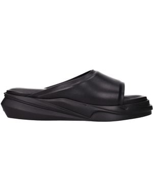 1017 ALYX 9SM Leather Slipper - Black