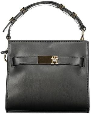 Tommy Hilfiger Polyethylene Handbag - Black