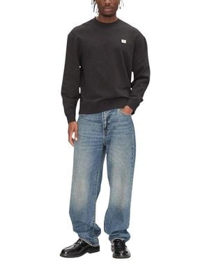 Calvin Klein Black Cotton Sweatshirt