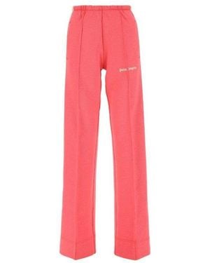 Palm Angels Multicolor Cotton Casual Pants - Pink