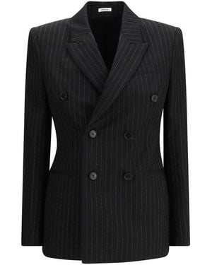 McQueen Black Wool Blazer