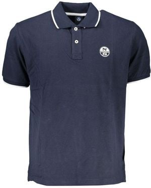 North Sails Cotton Polo Shirt - Blue