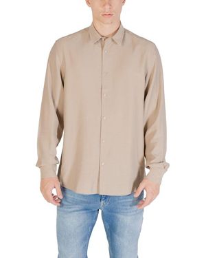 Antony Morato Viscose Shirt - Natural