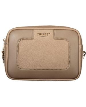 Twinset Twinset Polyethylene Handbag - Natural