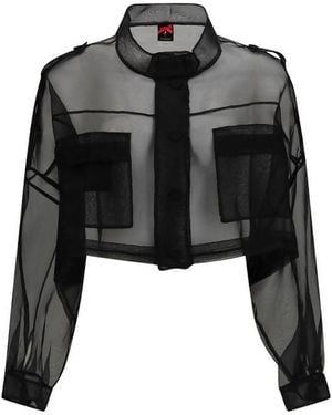 Pinko Black Silk Clothing