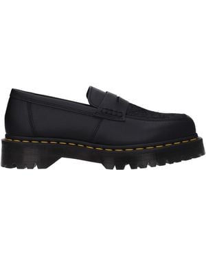 Dr. Martens Black Leather Loafer