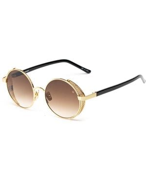Belstaff Gold Acetate Sunglasses - Brown