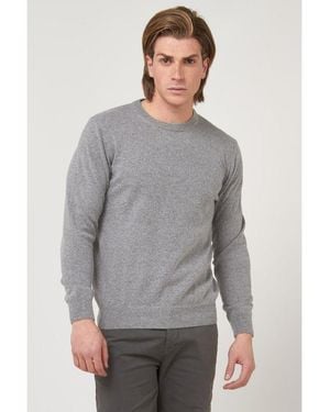 Gas Grey Wool Sweatshirt