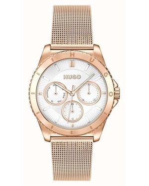 BOSS Gold Stainless Steel Stainless Steel Watch - Metallic