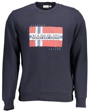 Napapijri Cotton Jumper - Blue