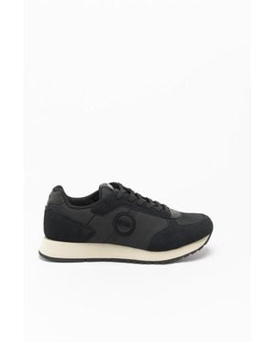 Colmar Black Nylon Athletic Trainers